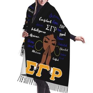 7164 Sigma Gamma Scarf Rho Sorority Paraphernalia Gifts For Women Wrap